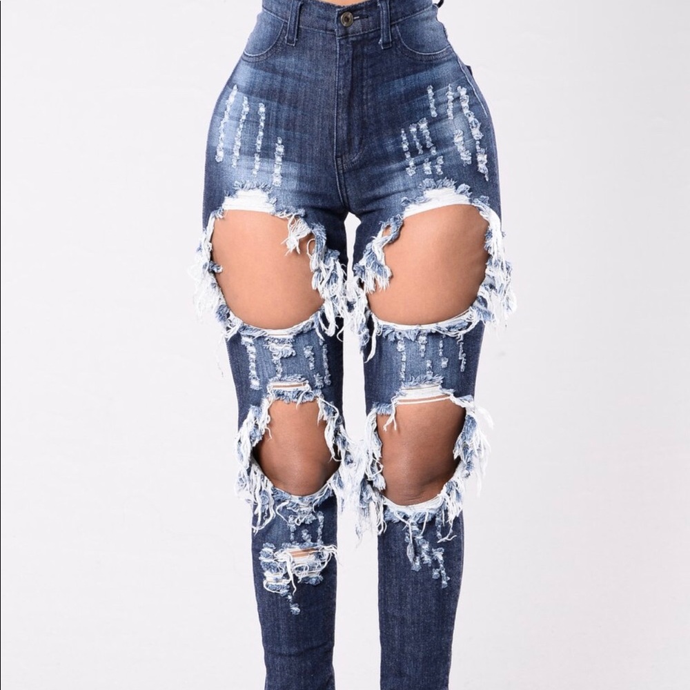 Fashion Nova “Leave Me Alone” Jeans